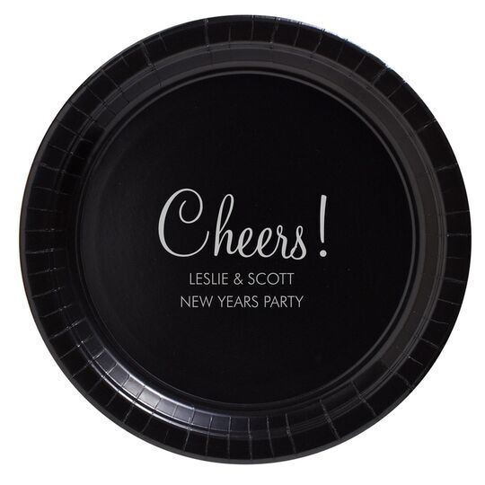 Perfect Cheers Paper Plates